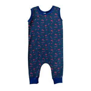Handmade boutique floral harem romper NEW size 6-12 months